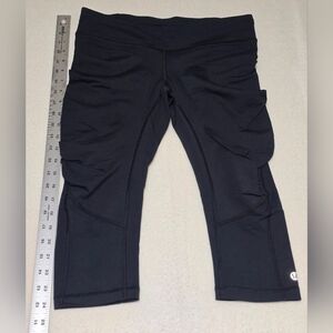 Lululemon Athletica Black Capris